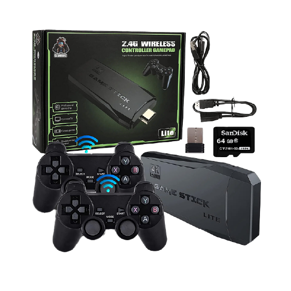 Consola PS4 Game Stick 4K  l +20.000 JUEGOS