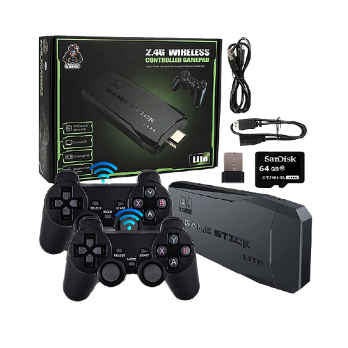 Consola PS4 Game Stick 4K  l +20.000 JUEGOS