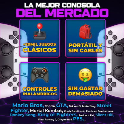 Consola PS5 Game Stick PRO 4K l +20.000 JUEGOS