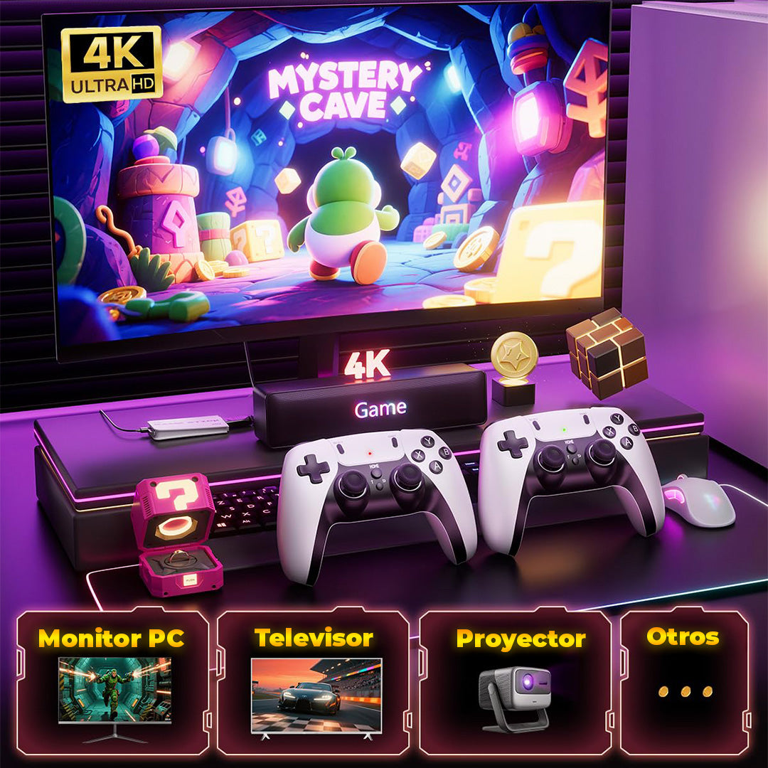Consola PS5 Game Stick PRO 4K l +20.000 JUEGOS
