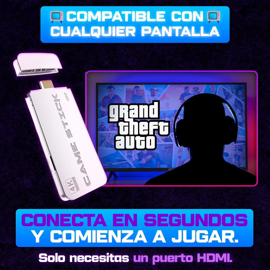 Consola PS5 Game Stick PRO 4K l +20.000 JUEGOS