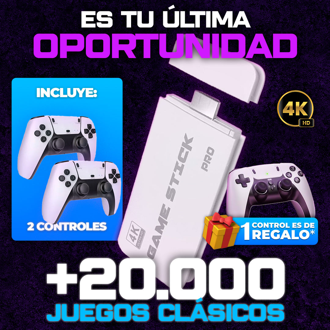 Consola PS5 Game Stick PRO 4K l +20.000 JUEGOS